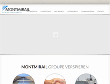 Tablet Screenshot of montmirail.com